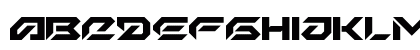 Iron Shark Regular Uppercase Preview