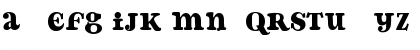 Led Italic Font Regular Preview