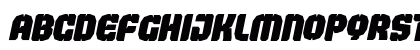 Judgement BlackStencilItalic Preview