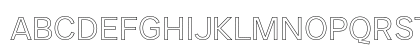 JUST Sans Outline Regular Preview
