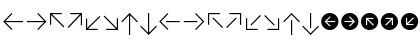 Klavika Arrows Light Font