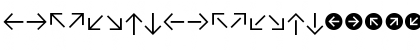 Klavika Arrows Regular Font
