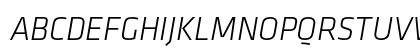 Klavika Light Italic Preview