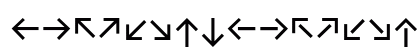 Klavika Arrows Medium Preview