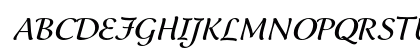 Kolibri Pro Regular Uppercase Preview