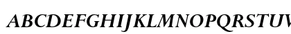 Lapidary 333 Bold Italic Preview