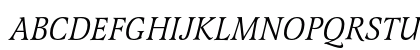 LatienneEF ItalicSC Uppercase Preview
