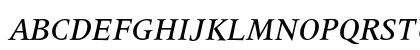 Latin 725 Medium Italic Preview