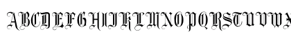 LHF Hindlewood Regular Uppercase Preview