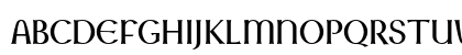 Lindisfarne Nova BT Regular Uppercase Preview