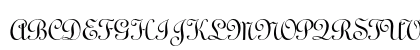 Linoscript Regular Uppercase Preview