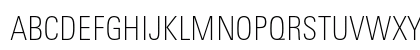 LinotypeUnivers CondThin Preview