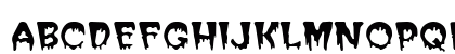 Blood Cyrillic Normal Uppercase Preview