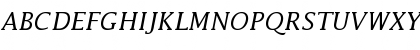 Lucida Math Italic Font