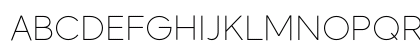Madani Arabic DEMO Thin Regular Uppercase Preview