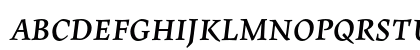 MaiolaPro Bold Italic Preview