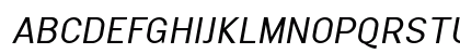 MalmoSans Regular Italic Preview