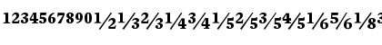Mercury Numeric G2 Bold Font