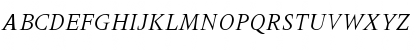 Meridien Italic Font