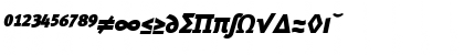 MetaBlackCyr-ItalicExpert Regular Font