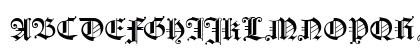 Koenigsberger Gotisch Regular Uppercase Preview