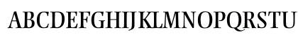 Ellington Regular Uppercase Preview