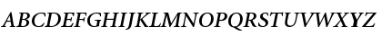 Minion Semibold Italic Font