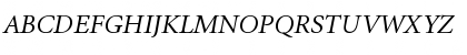 Minion Cyrillic Italic Font