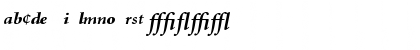 Minion Expert Semibold Italic Font