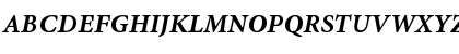 Minion Pro Bold Italic Caption Font