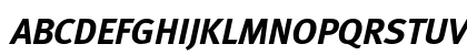 MetaBoldTurkLF Italic Preview