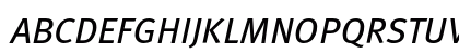 MetaBookCE ItalicCaps Preview