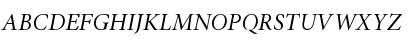 Minion Pro Italic Subhead Font