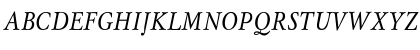 MyslNarrowC Italic Font