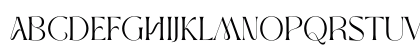 MOXA Bestine Regular Uppercase Preview