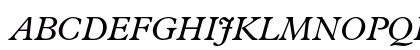 Plantin Italic Preview