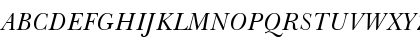 ITC New Baskerville Italic Font