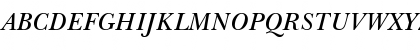 ITC New Baskerville Semi Bold Italic Font