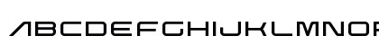 Nebula Regular Uppercase Preview