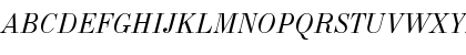 NewStandardC Italic Font