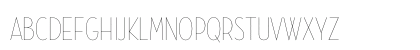 Neutraface Condensed Thin Alt Uppercase Preview