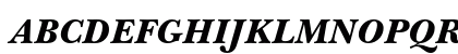 ITC New Baskerville Black Italic Preview