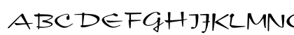 NewDay Script Uppercase Preview