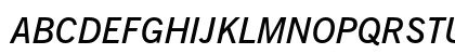 News Gothic Demi Italic Preview