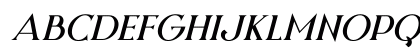 Night Zone Italic Uppercase Preview