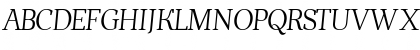 a3 Italic Font