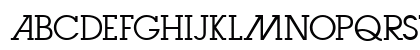 Letro Light Uppercase Preview