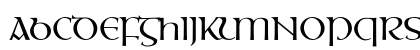OssianEF RegularAlternate Uppercase Preview