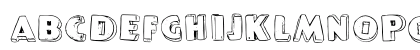 P22PopArt ThreeD Uppercase Preview