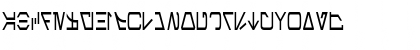 Aurebesh Condensed Regular Font